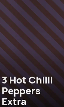 3 Hot Chilli Peppers Extra